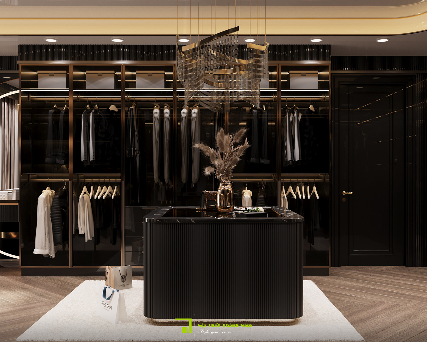 Ý tưởng thiết kế phòng thay đồ