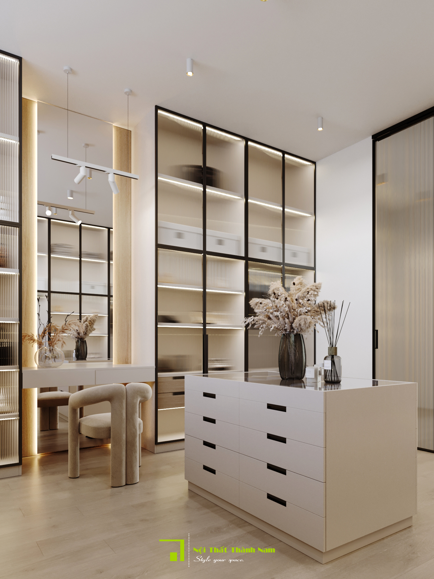 Ý tưởng thiết kế phòng thay đồ