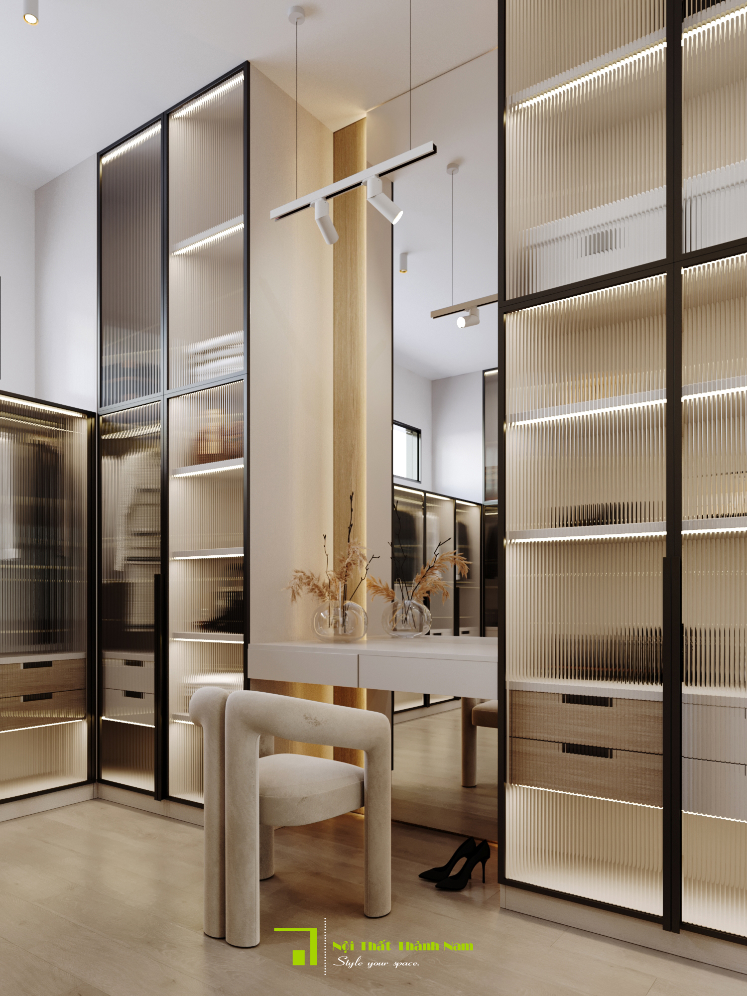 Ý tưởng thiết kế phòng thay đồ