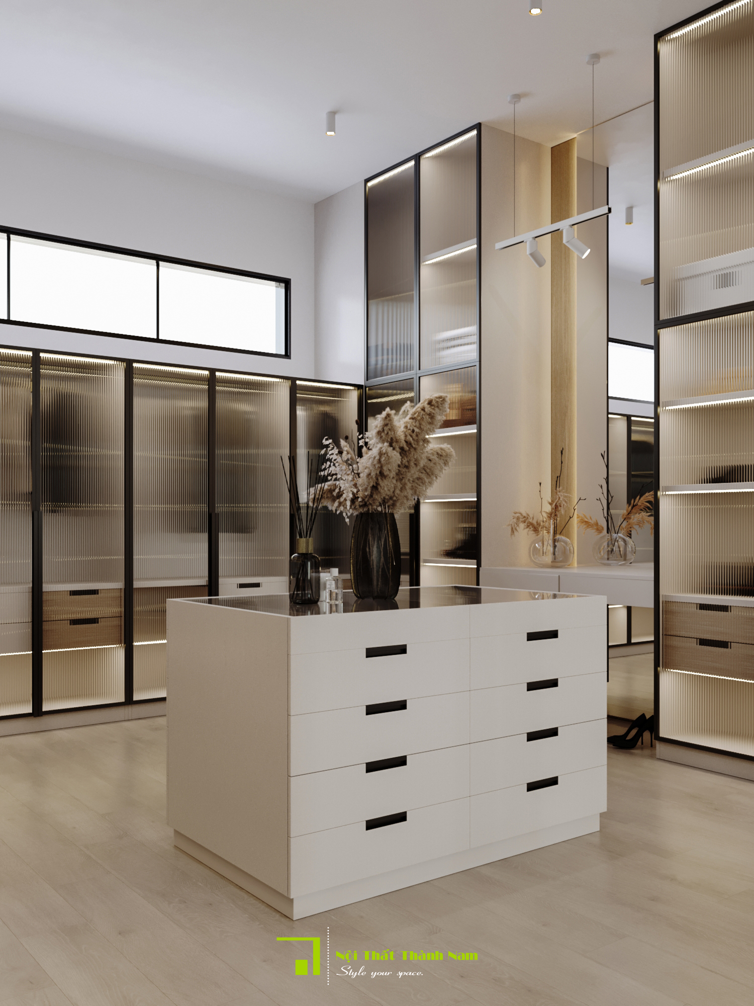 Ý tưởng thiết kế phòng thay đồ