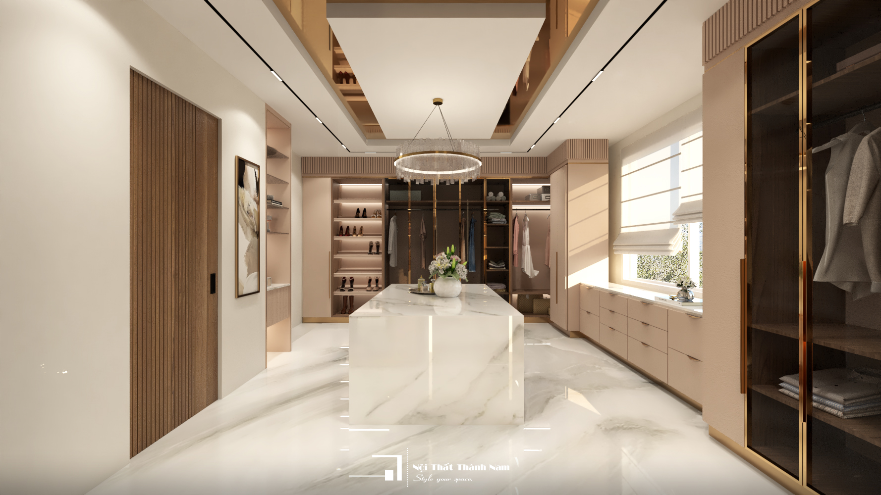 Ý tưởng thiết kế phòng thay đồ