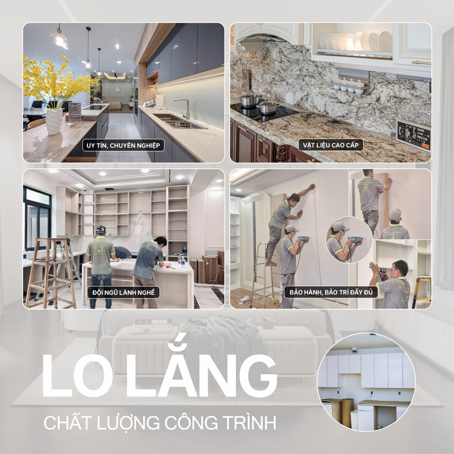 5 vấn đề thiết kế thi công nội thất