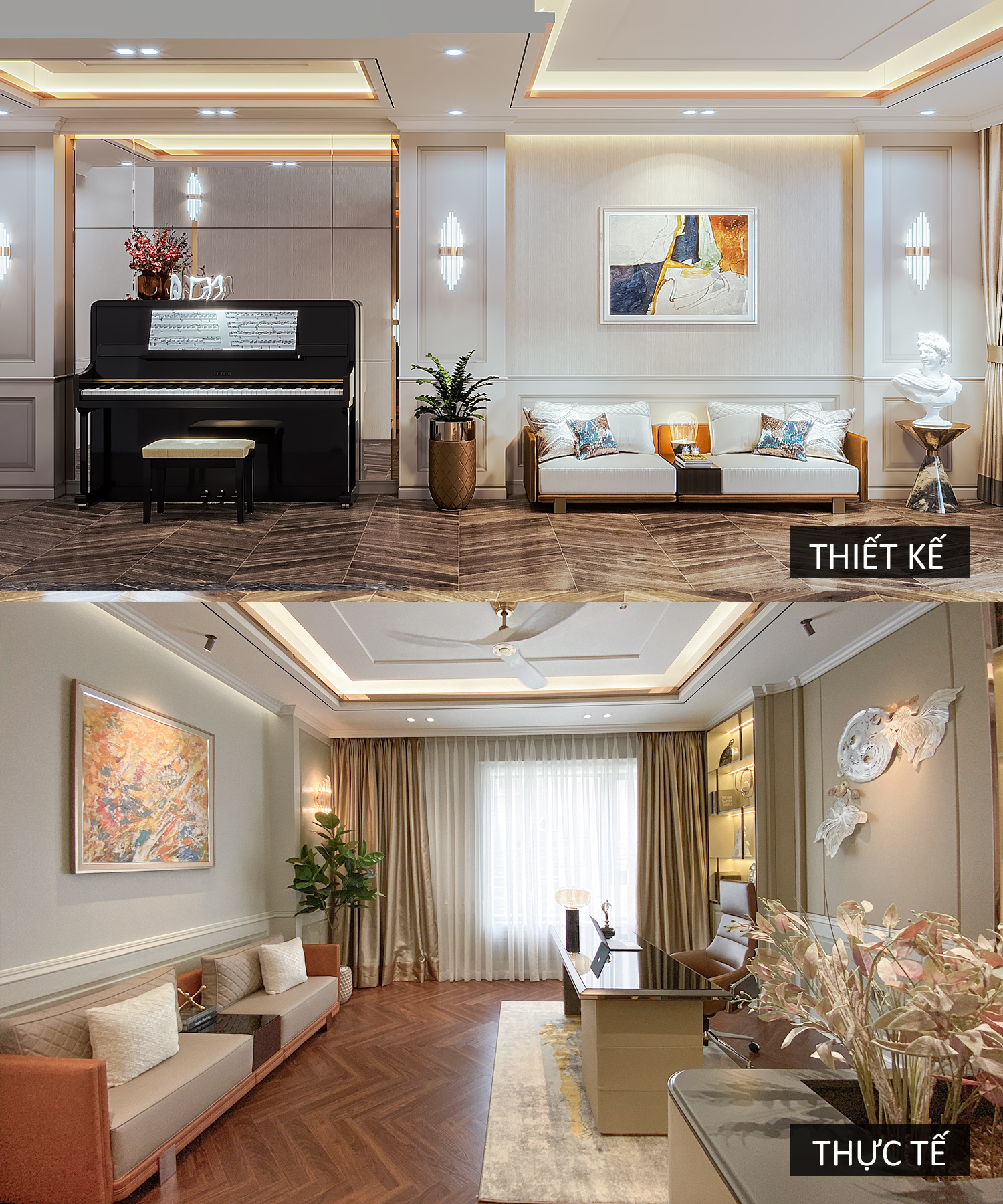 Thi công nội thất trọn gói quận 2