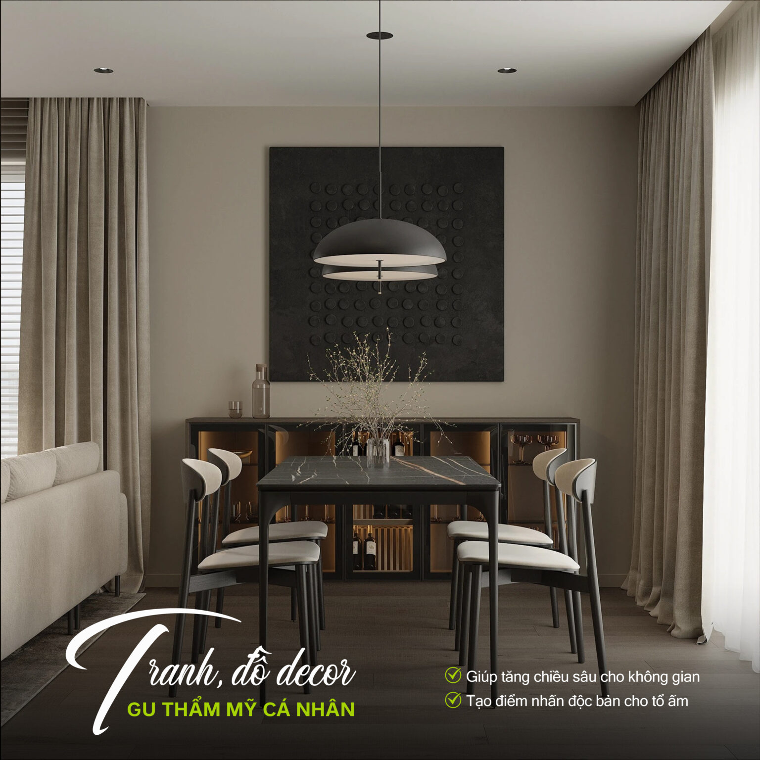 Những phụ kiện nội thất nhỏ nhưng có võ