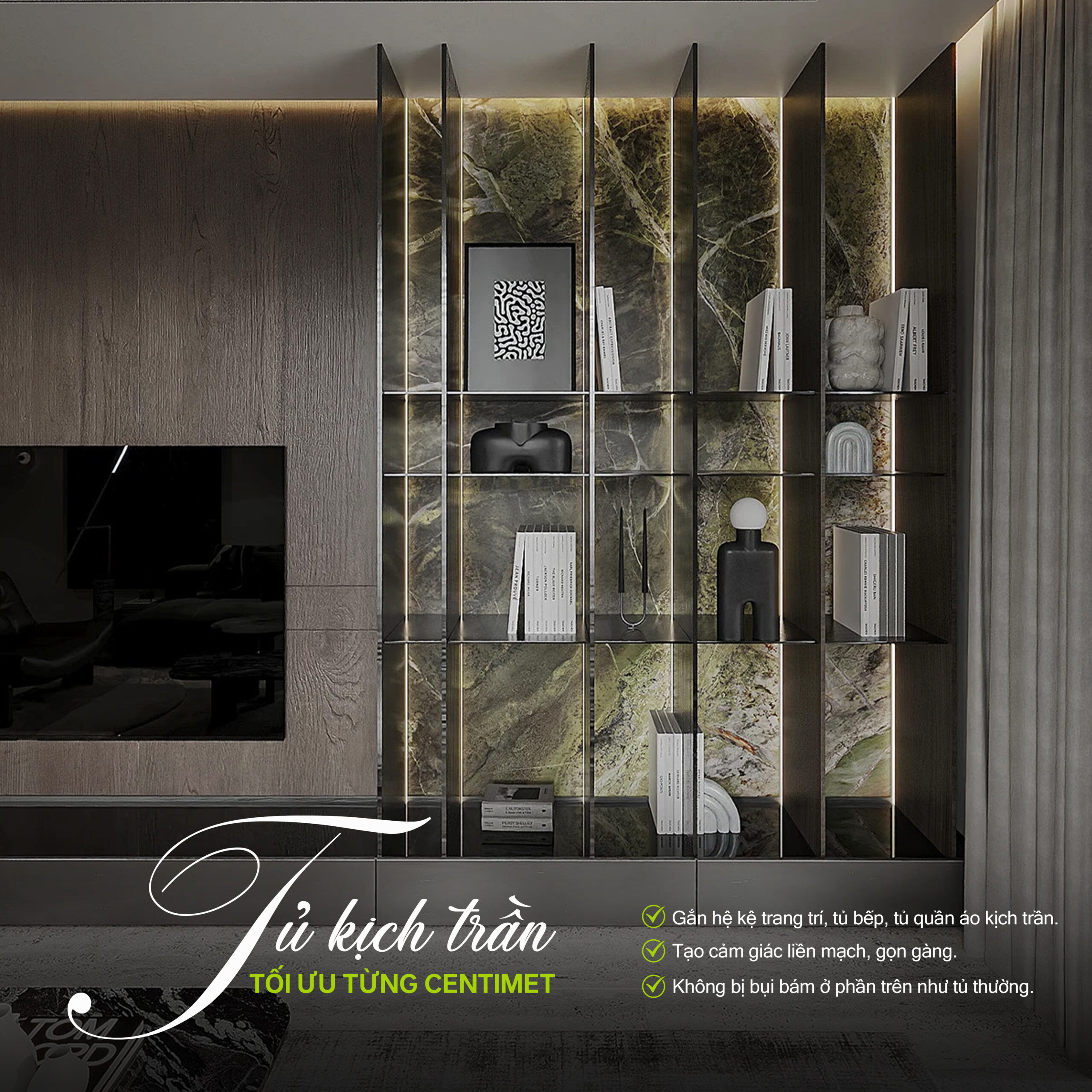 Mẹo sắp xếp nội thất theo chiều dọc