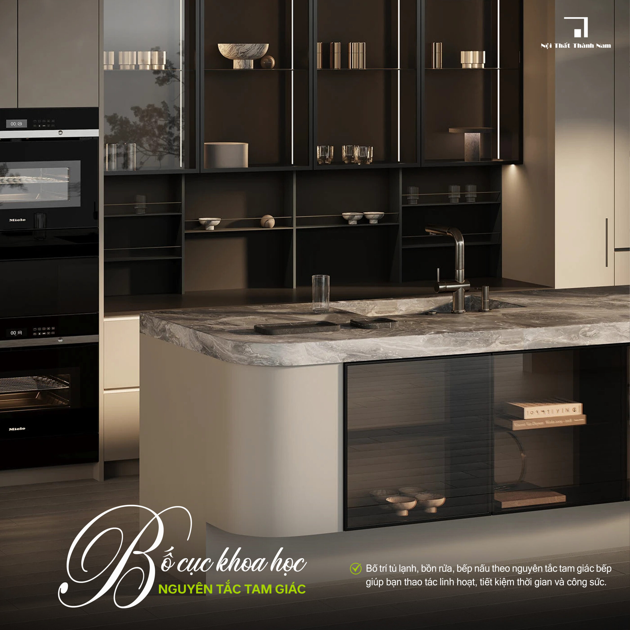 5 bí quyết tạo nên căn bếp tiện nghi và thẩm mỹ