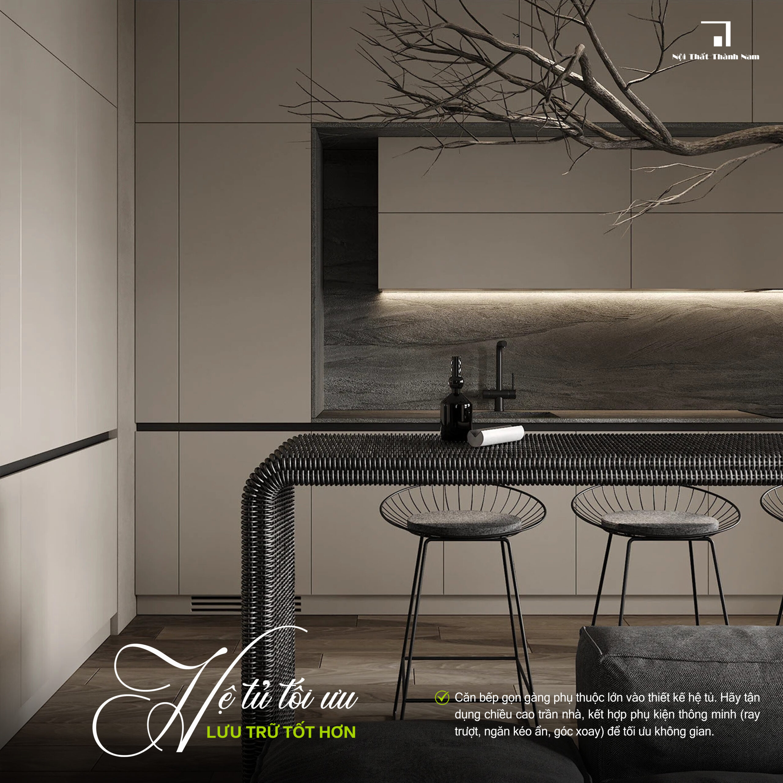 5 bí quyết tạo nên căn bếp tiện nghi và thẩm mỹ