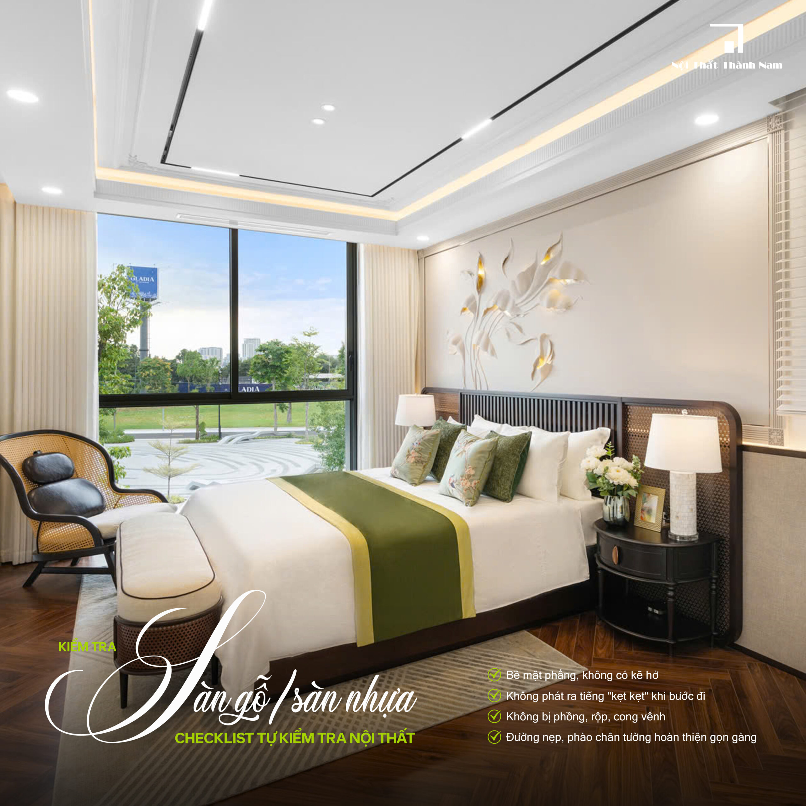 Cách tự kiểm tra nội thất sau bàn giao