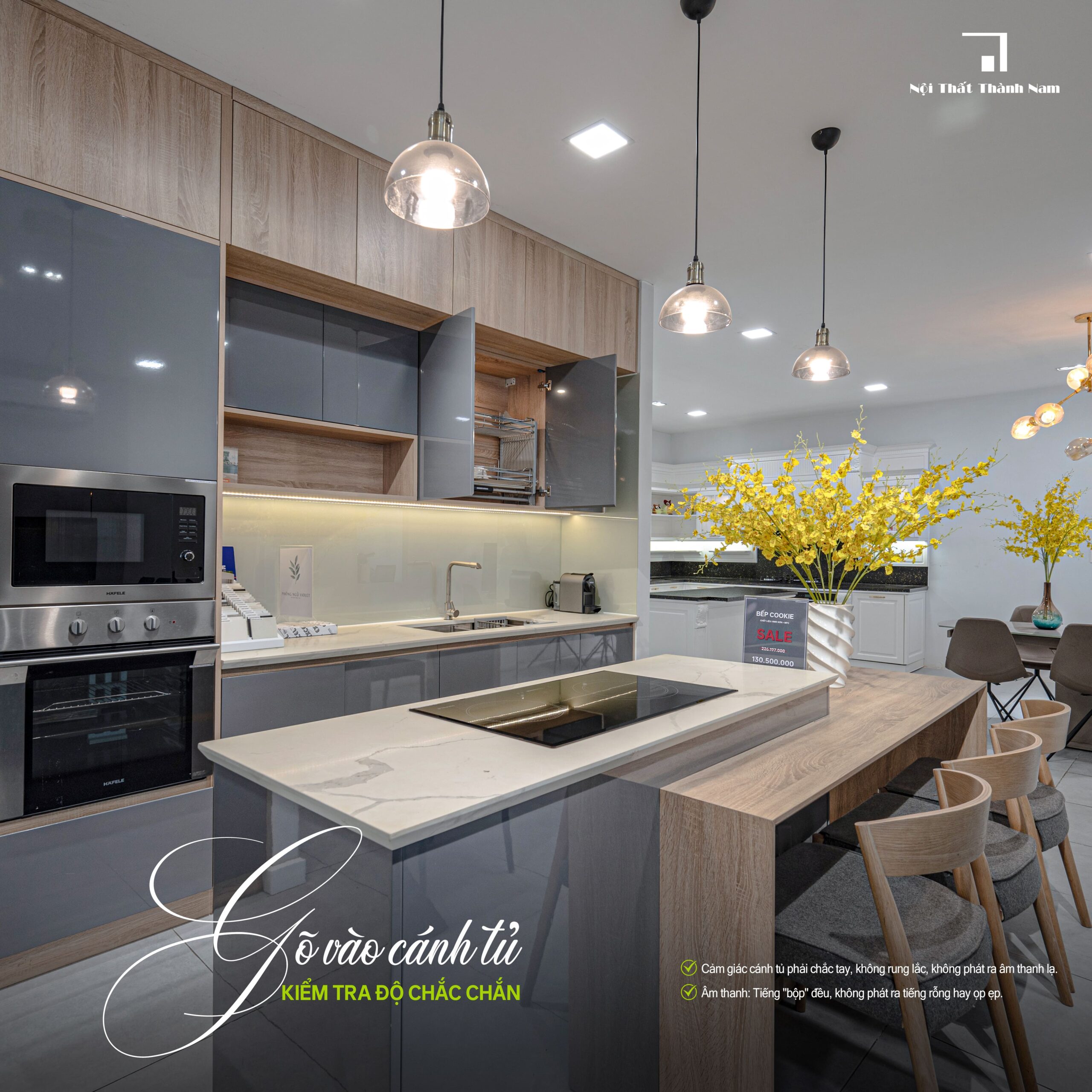 Bí quyết kiểm tra tủ bếp khi nhận bàn giao