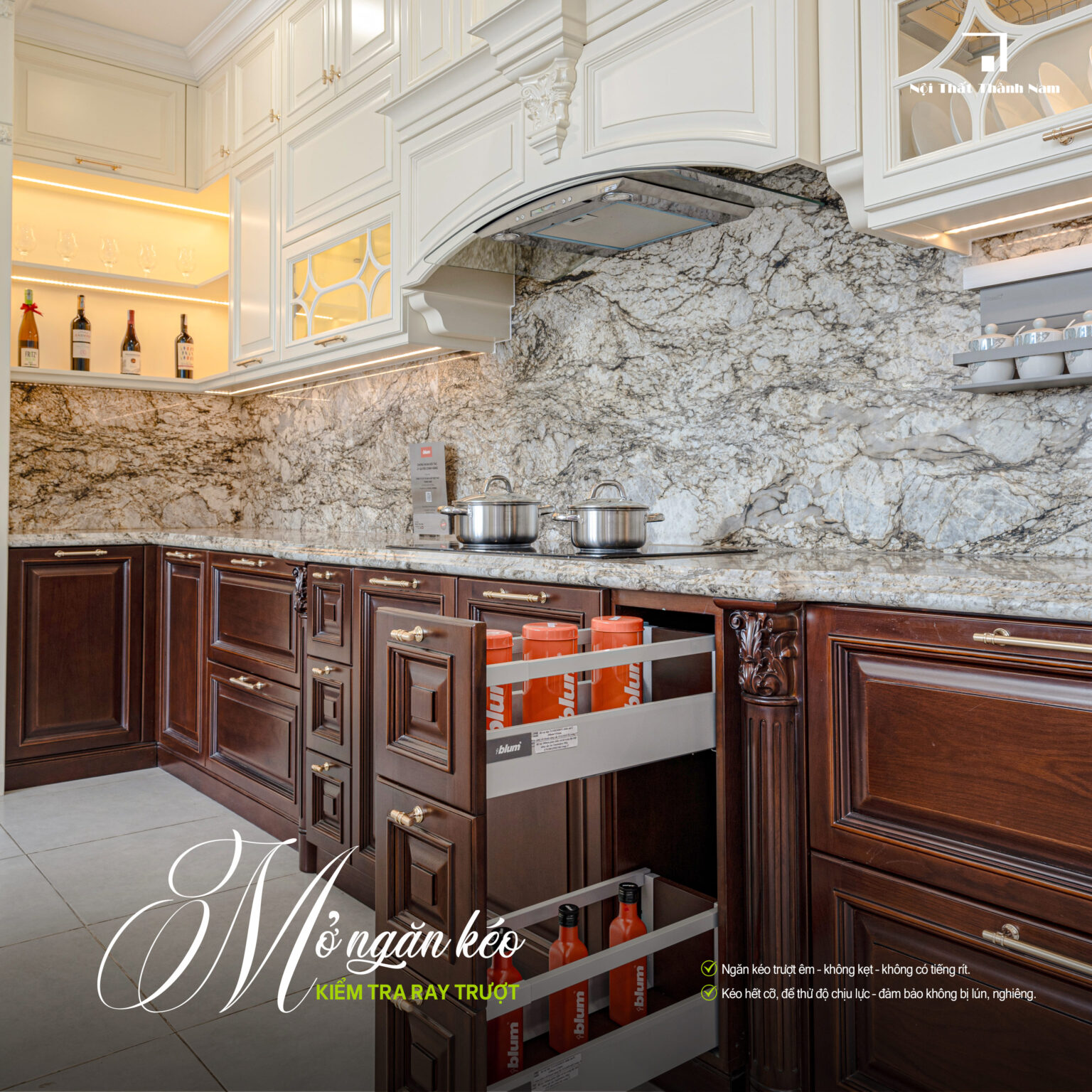 Bí quyết kiểm tra tủ bếp khi nhận bàn giao