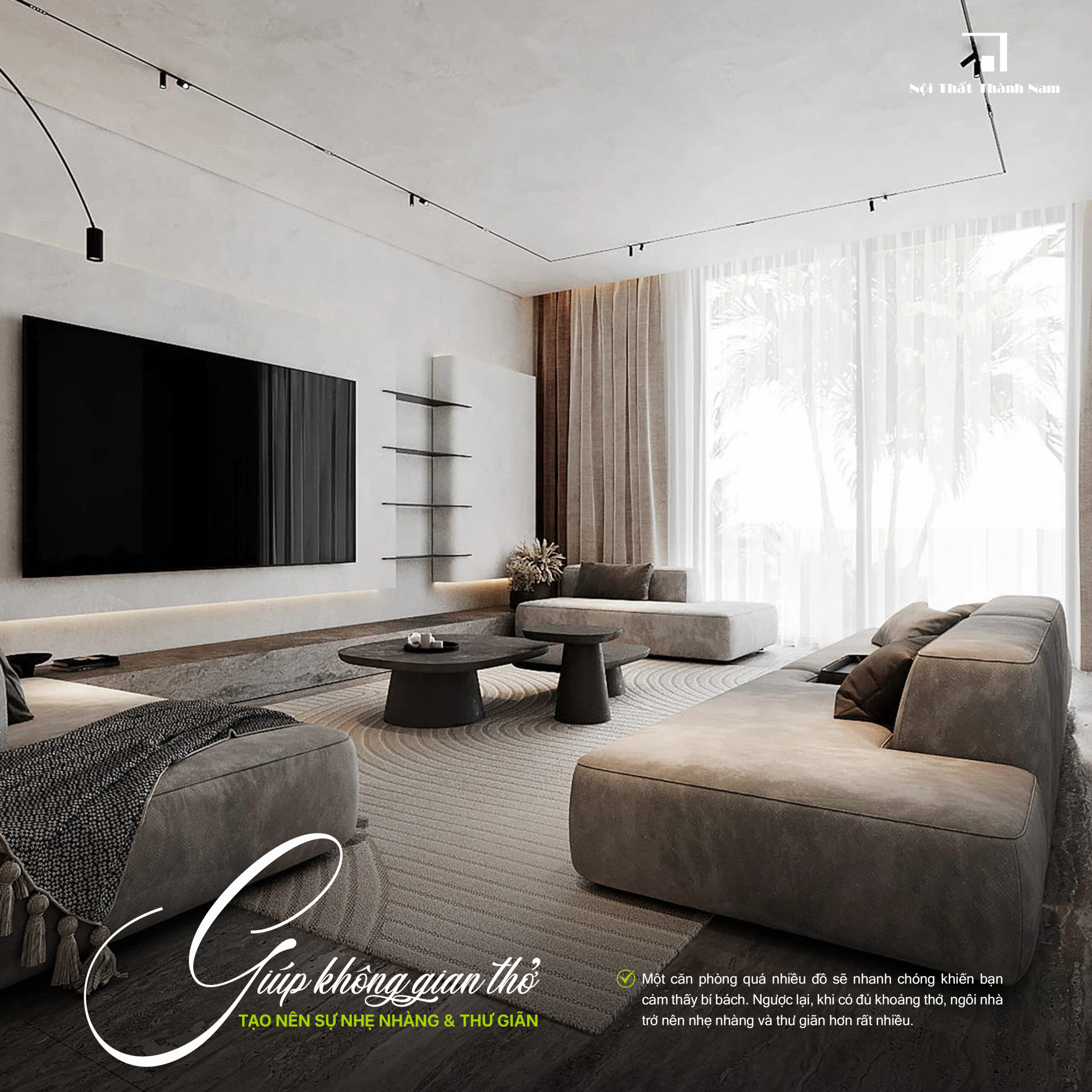 Khoảng trống trong thiết kế nội thất