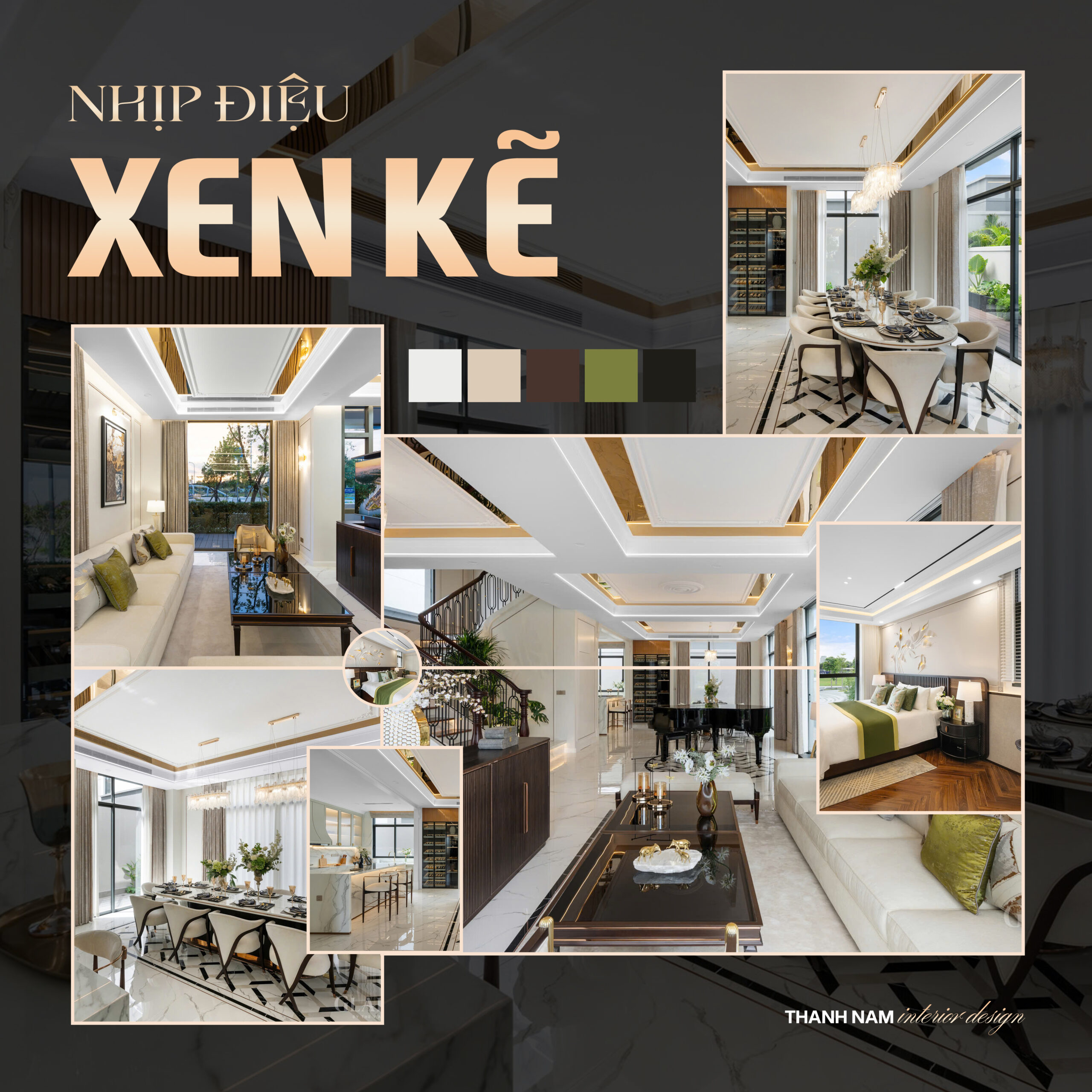 Nhịp điệu trong thiết kế nội thất