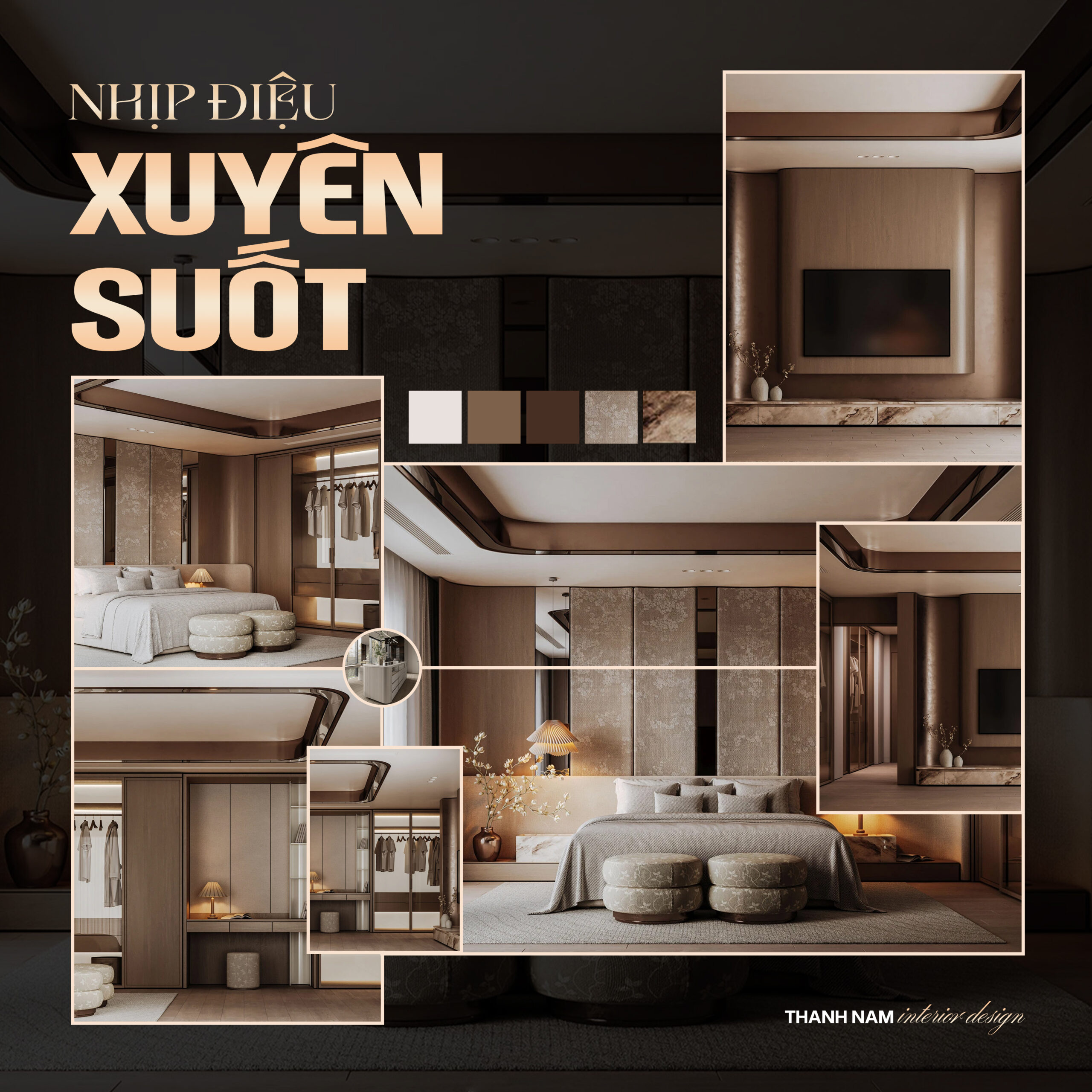 Nhịp điệu trong thiết kế nội thất