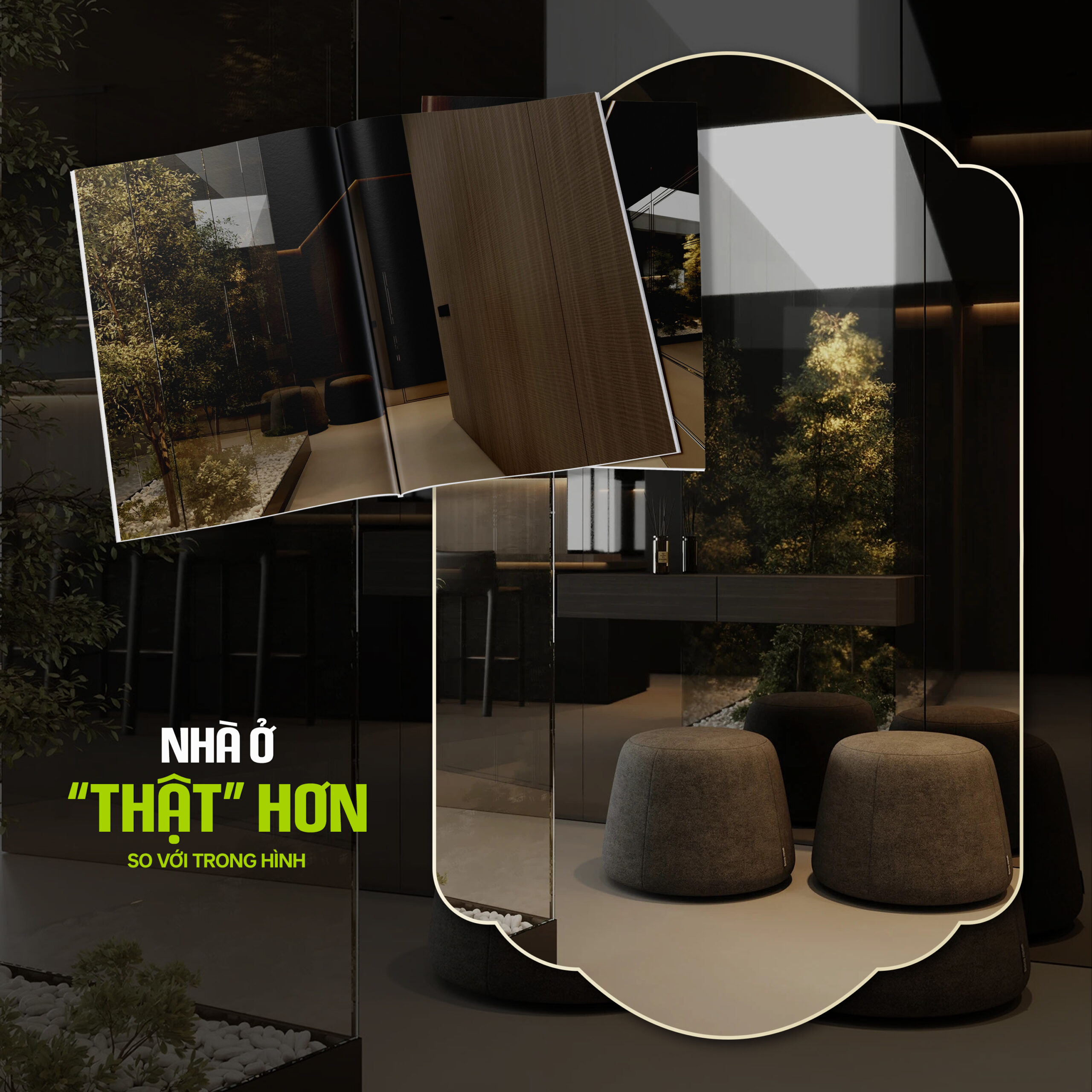 Vì sao phong cách nội thất lung linh trên ảnh nhưng xấu ngoài đời