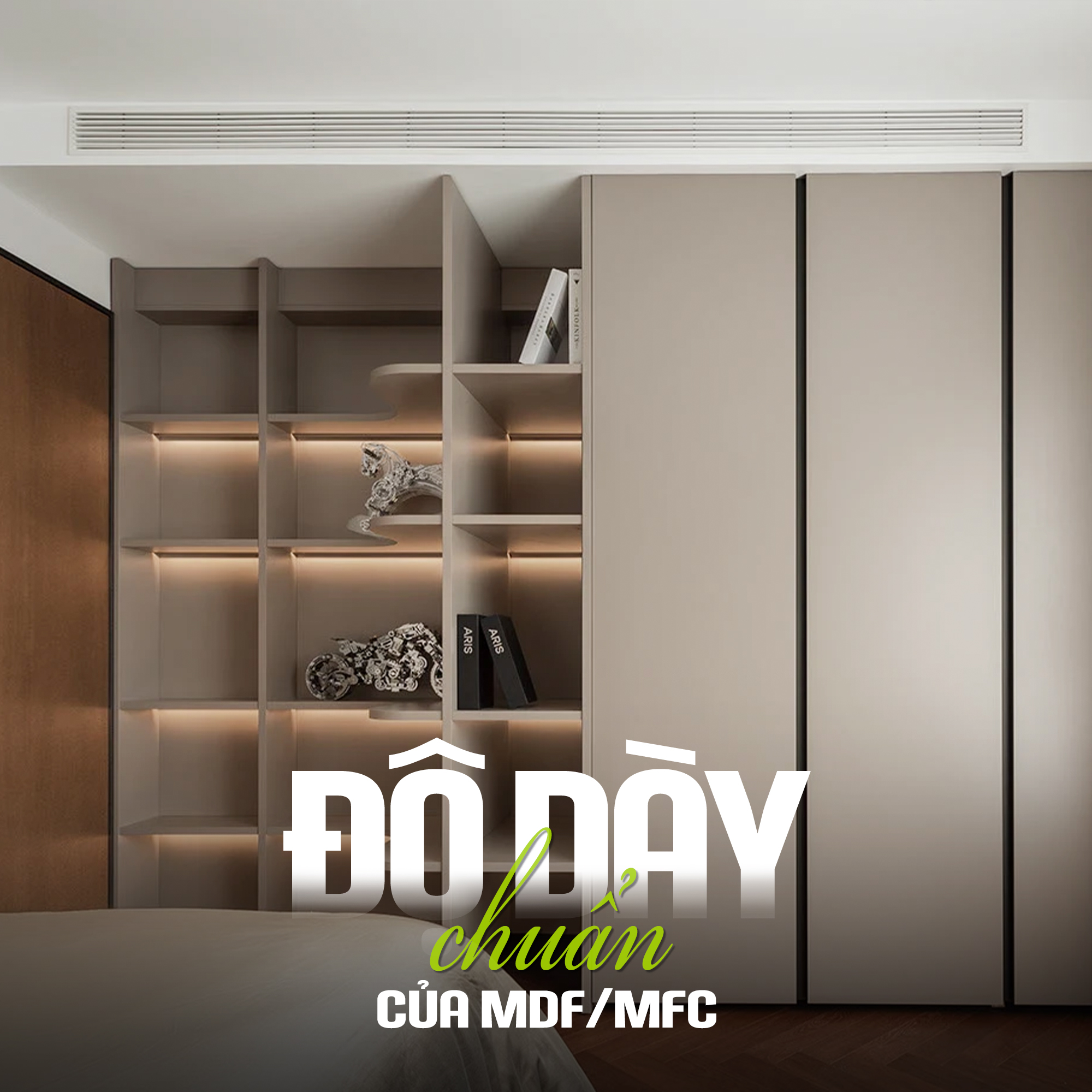Độ dày ván MDF/MFC chuẩn