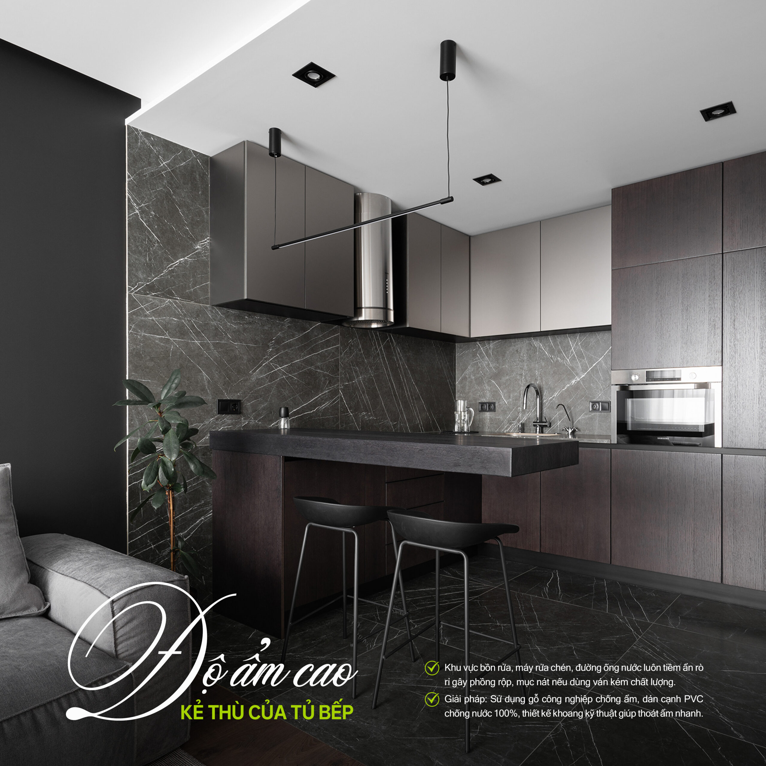 Vì sao tủ bếp thường hỏng nhanh nhất?