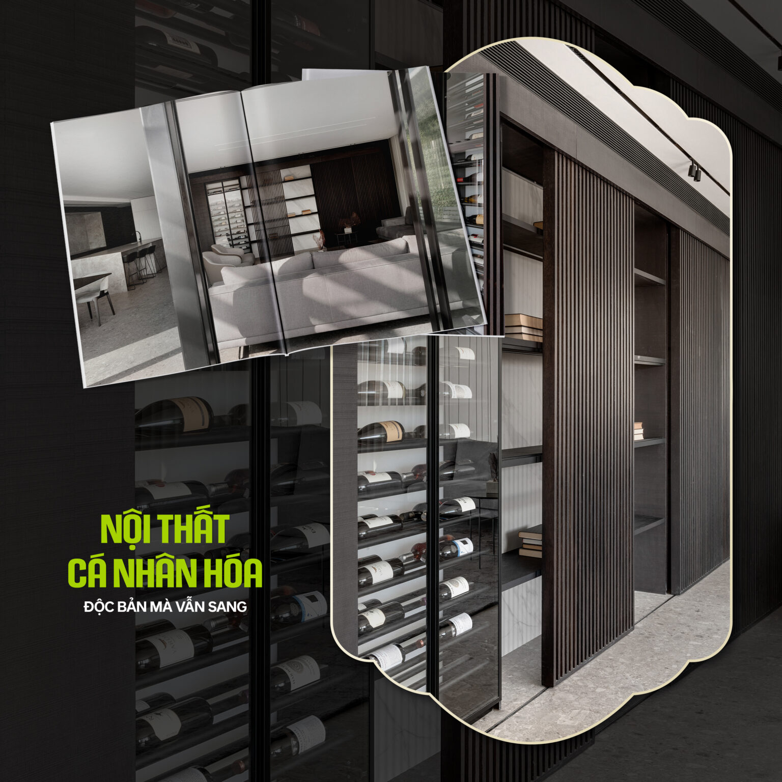 Vì sao công trình nội thất cao cấp chuộng tone trung tính?