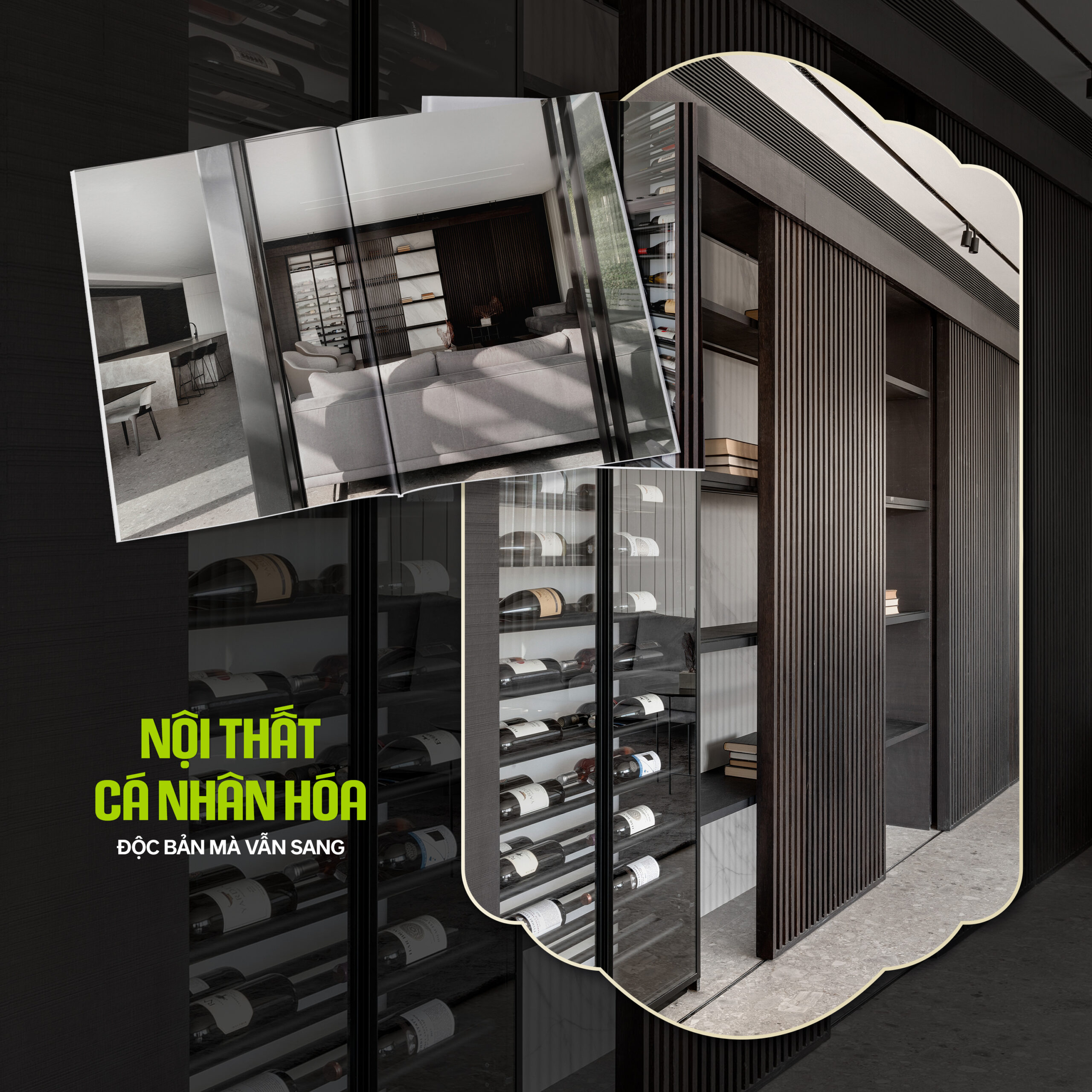 Vì sao công trình nội thất cao cấp chuộng tone trung tính?