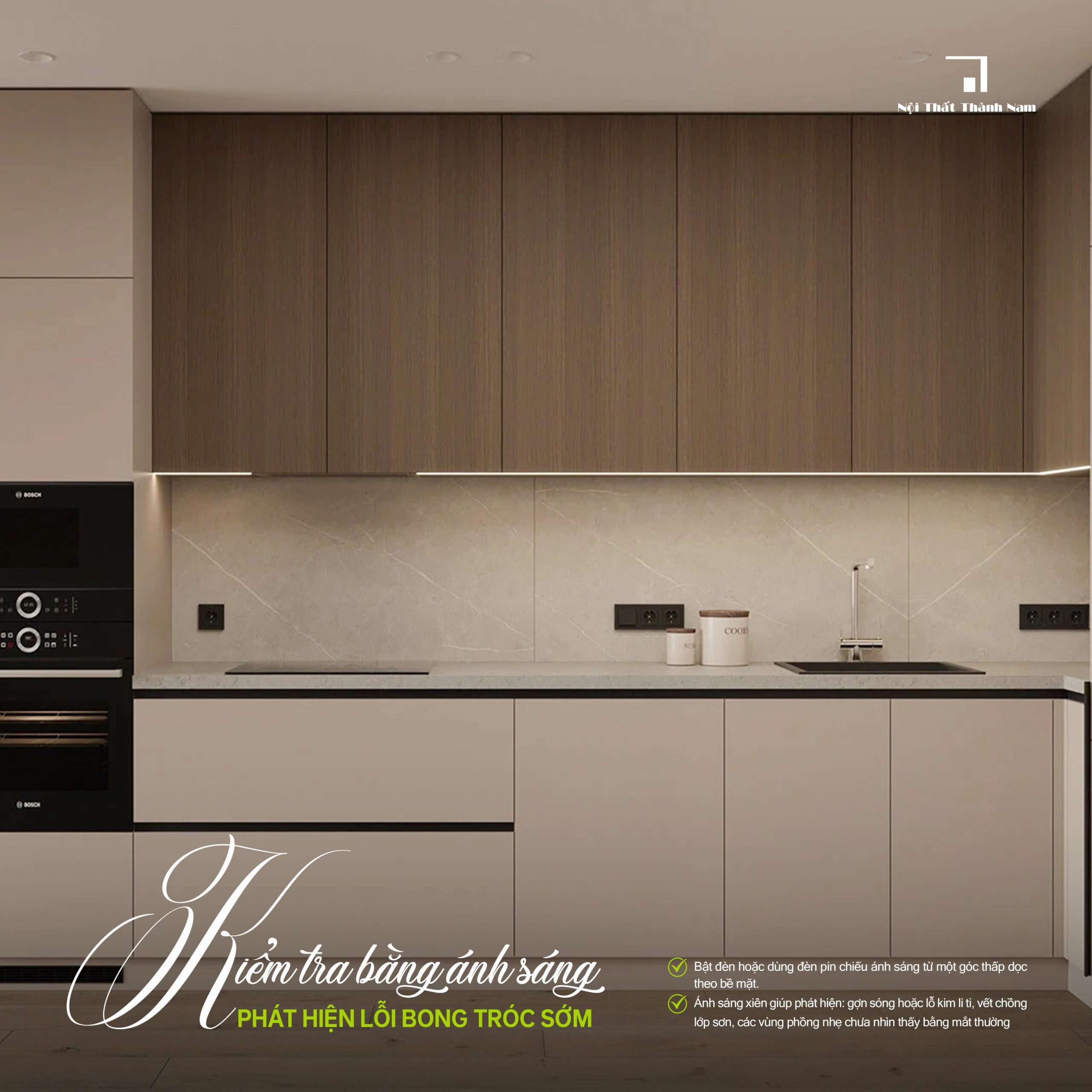 Cách phát hiện lỗi bong tróc sơn bề mặt nội thất