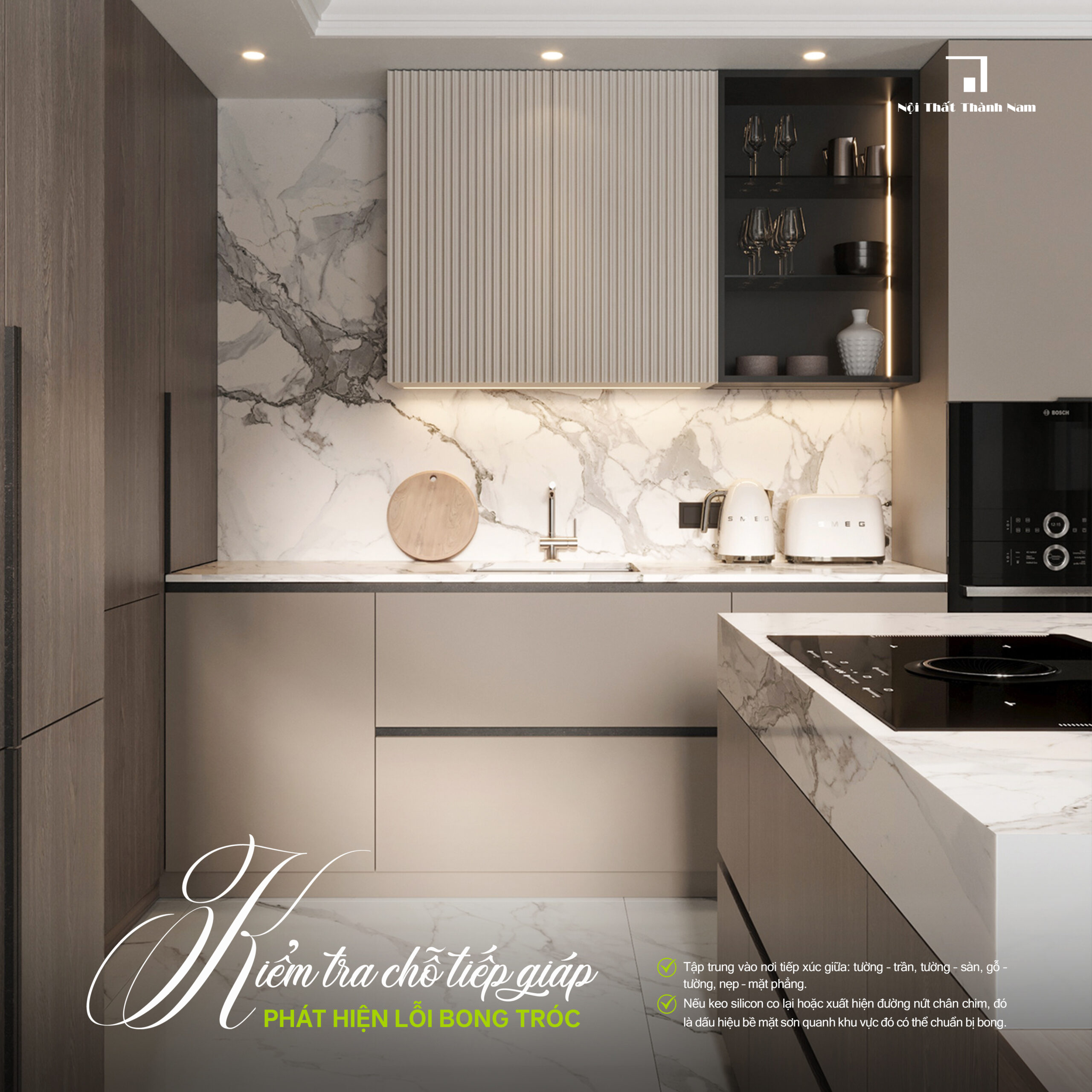 Cách phát hiện lỗi bong tróc sơn bề mặt nội thất