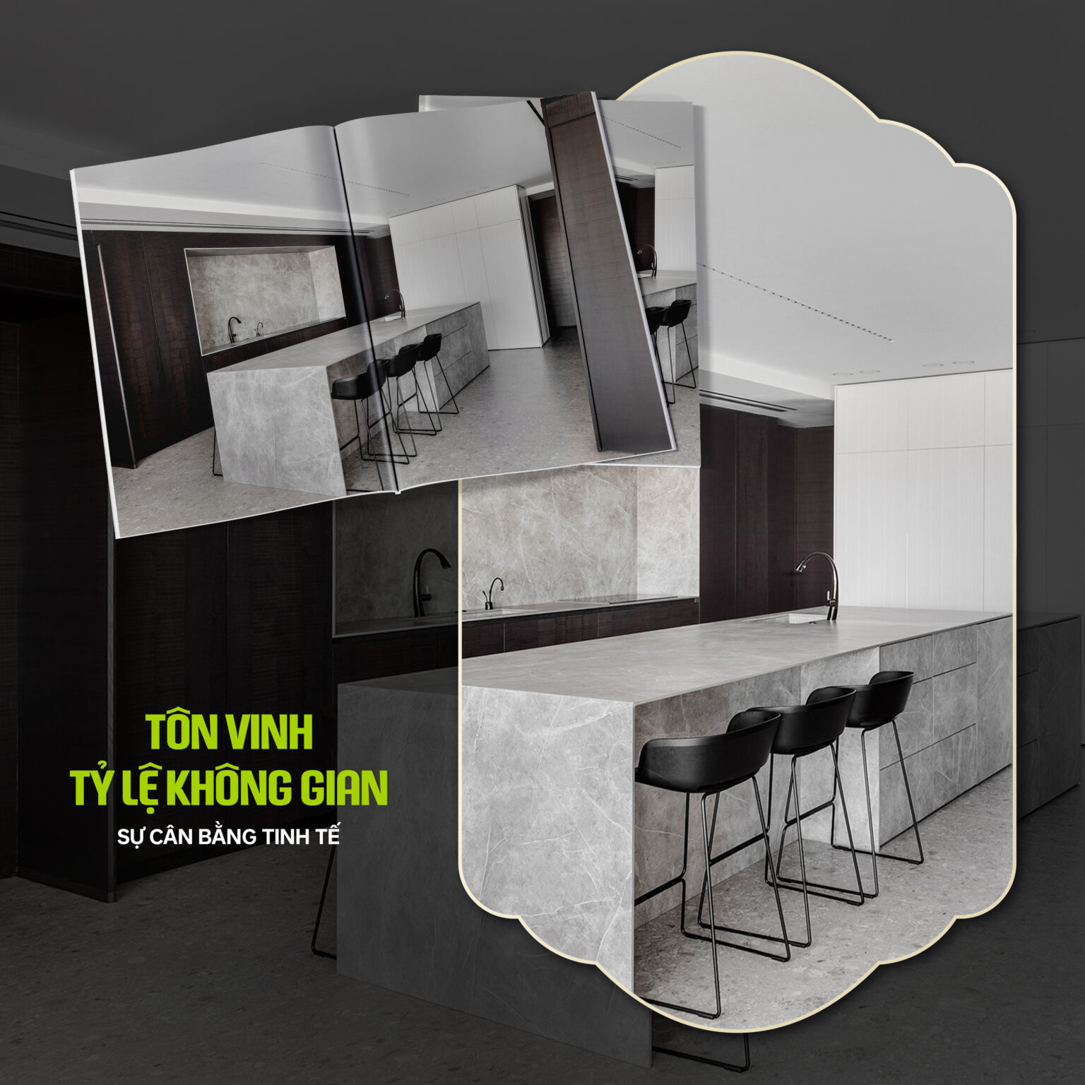Vì sao công trình nội thất cao cấp chuộng tone trung tính?