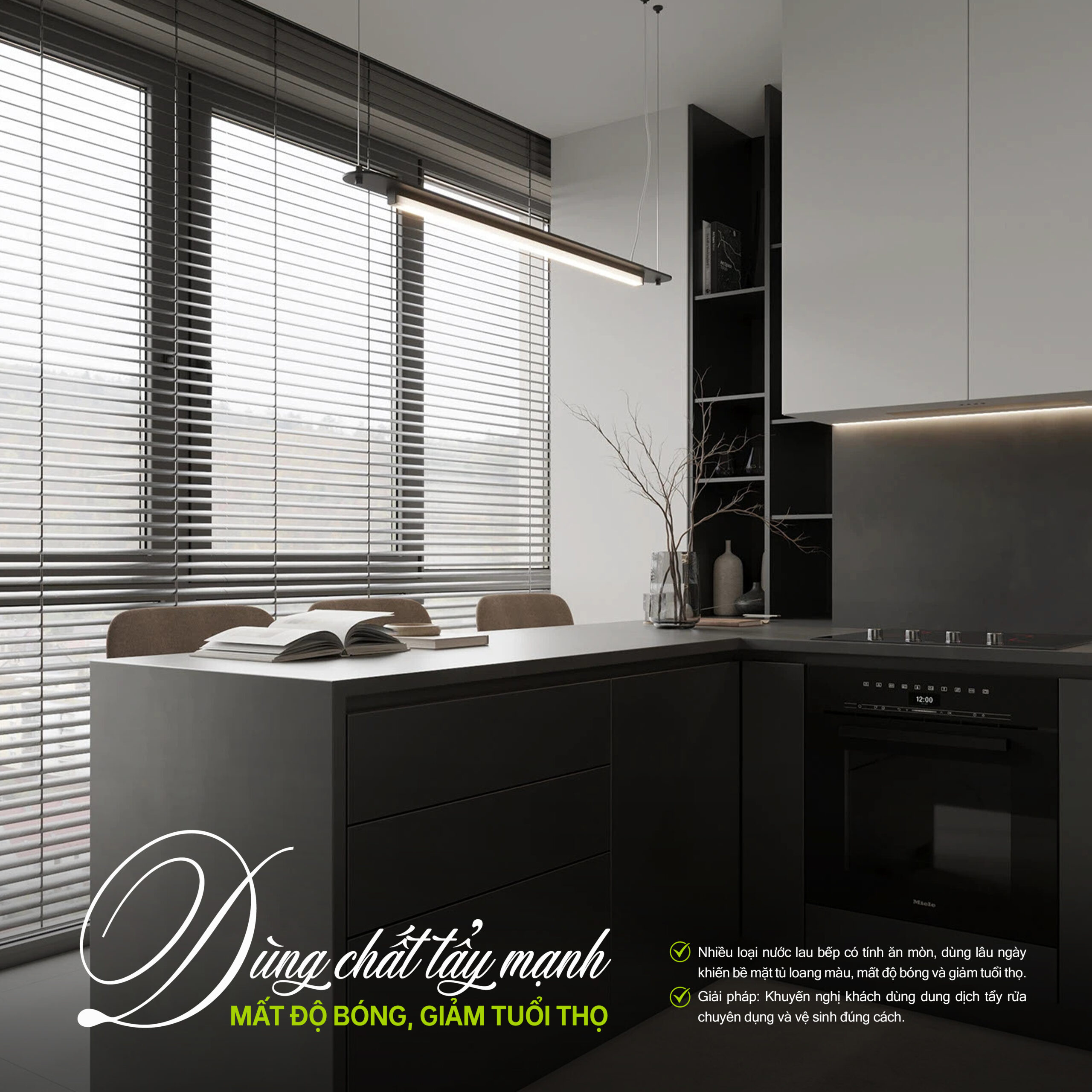 Vì sao tủ bếp thường hỏng nhanh nhất?